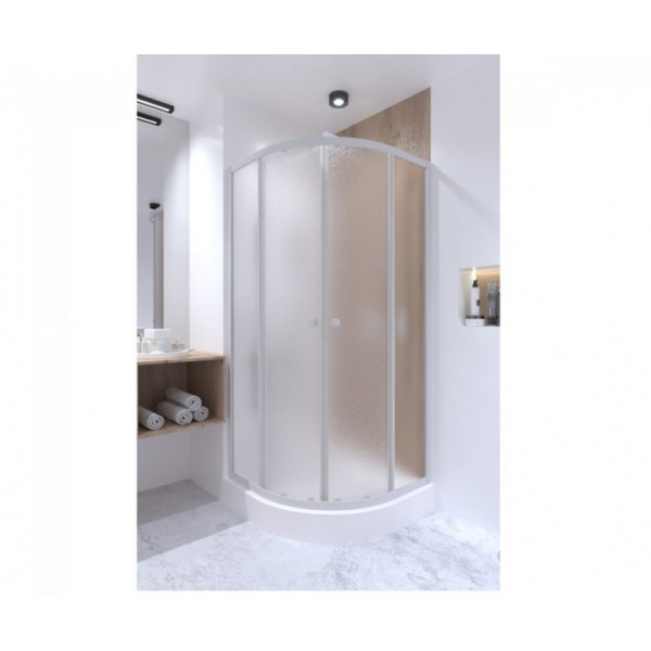 Душова кабіна з піддоном Q-tap Presto PREWHI1099AP5UNIA309915