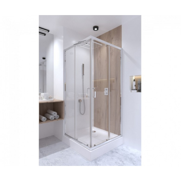 Душова кабіна з піддоном Q-tap Taurus TAUCRM1099SC6UNIS309915