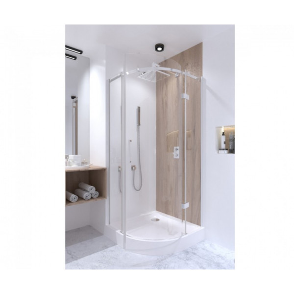 Душова кабіна з піддоном Q-tap Virgo VIRCRM1099AC8UNIA309915