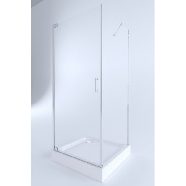 Душова кабіна Q-tap Aquarius CRM1099SC6 Clear з піддоном Unisquare 309915