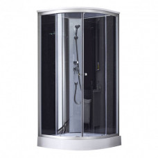 Душовий бокс Q-tap SB9090.1 SAT (Black/Grey)