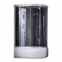 Гідромасажний бокс Q-tap SBM12080.2L SAT (Black/Grey)