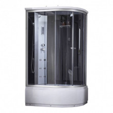 Гідромасажний бокс Q-tap SBM12080.2L SAT (Black/Grey)