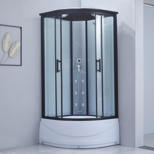 Гідромасажний бокс Lidz Majatek SBM90x90.BLA.HIGH.TR