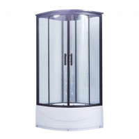 Гідромасажний бокс Lidz Majatek SBM100x100.BLA.HIGH.TR
