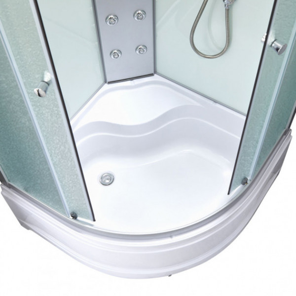 Гідромасажний бокс Lidz Tani SBM90x90.SAT.HIGH.FR Frost