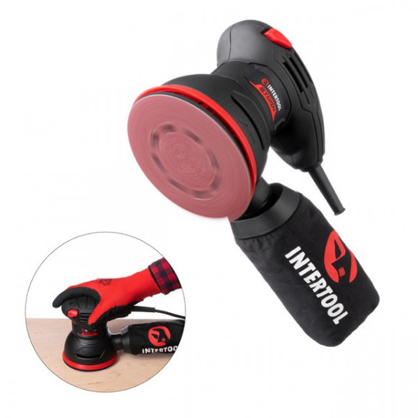 Эксцентриковая шлифовальная машина INTERTOOL WT-0541