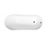 Ванна BESCO GLORIA 150х66 (ретро) із сифоном Click-Clak