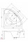 Ванна BESCO MIA 130x130 (соло)