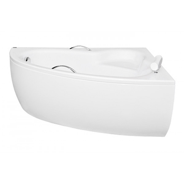 Ванна BESCO NATALIA Premium 150х100 P +підголовник, ручки, панелі