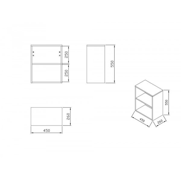 RAVAK SB 450 Natural (X000001055)