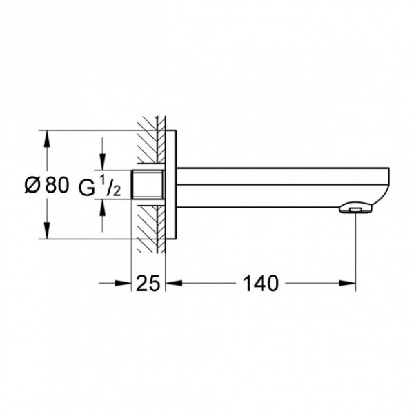 Grohe BauCosmopolitan 13255000