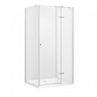 Душова кабіна BESCO PIXA 90x90x195 P прозора/хром