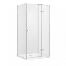 Душова кабіна BESCO PIXA 90x90x195 P прозора/хром