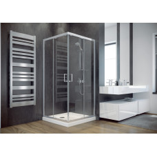 Душова кабіна BESCO MODERN 80x80x185 прозора/хром