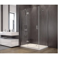 Душова кабіна BESCO VIVA 1200x80x195 L прозора/хром