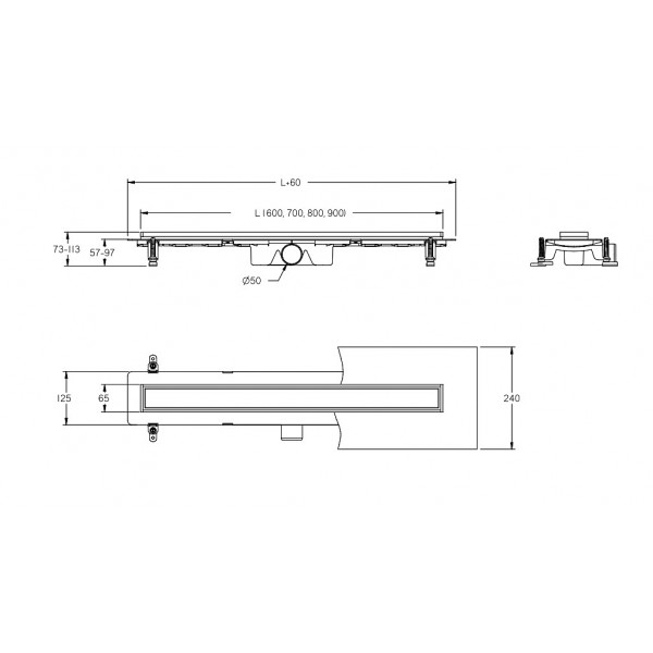 Трап BESCO Virgo Basic 70
