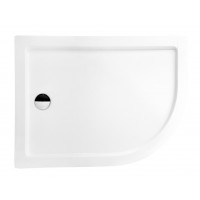 Душевий піддон BESCO SATURN L 100х80х4/14 см + ніжки