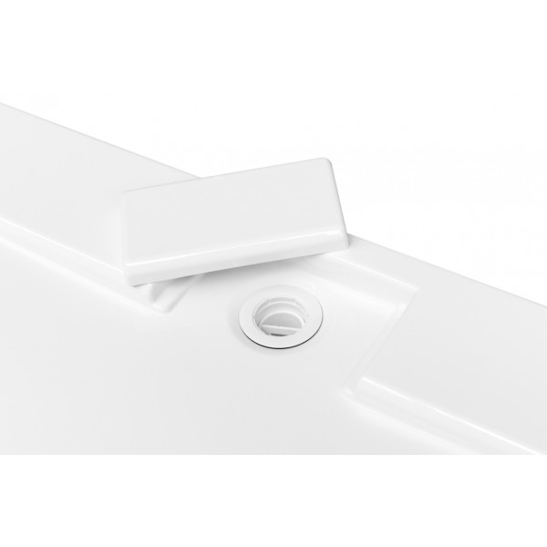 Душевий піддон BESCO AXIM 110х90 + сифон