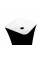 Раковина для ванної окремостояща BESCO ASSOS B&W 40х50