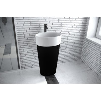 Раковина для ванної окремостояща BESCO UNIQA B&W 32х46