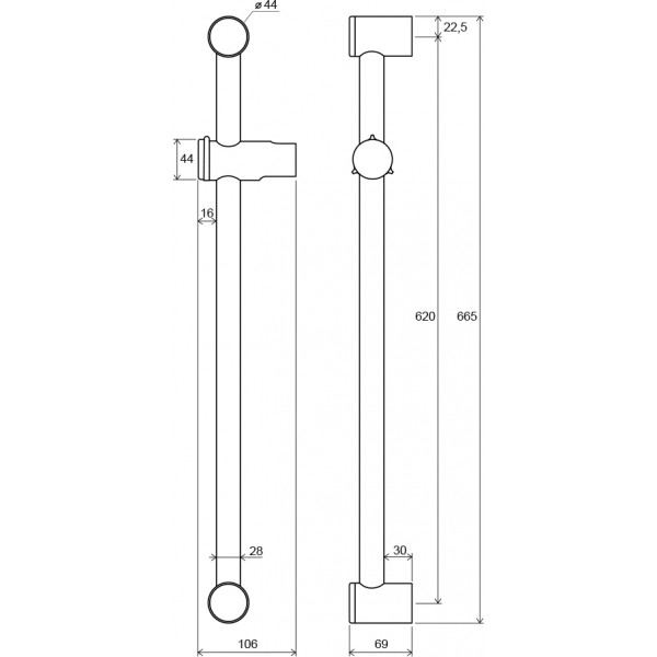 RAVAK 972.00 60 см (X07P012)
