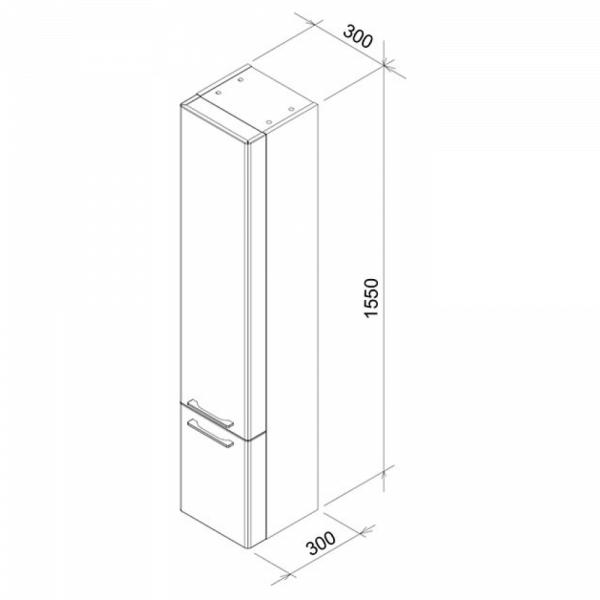 RAVAK SB 300 Ring L Білий (X000000771)
