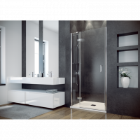 Душевая дверь BESCO Viva 100x195 L хром