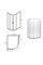 Душова кабіна BESCO MODERN 120x90x185 універсальна mrozone/хром