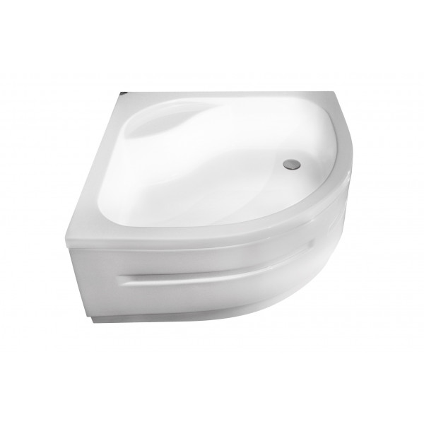 Душевий піддон BESCO DIPER 90Х90Х24/35 із сидінням + ніжки