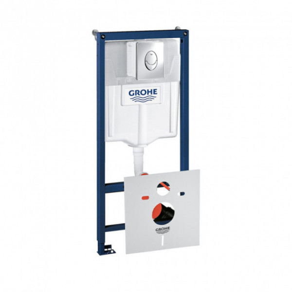 Інсталяція Grohe Rapid SL 38721001 + унітаз з сидінням Qtap Swan QT16335178W