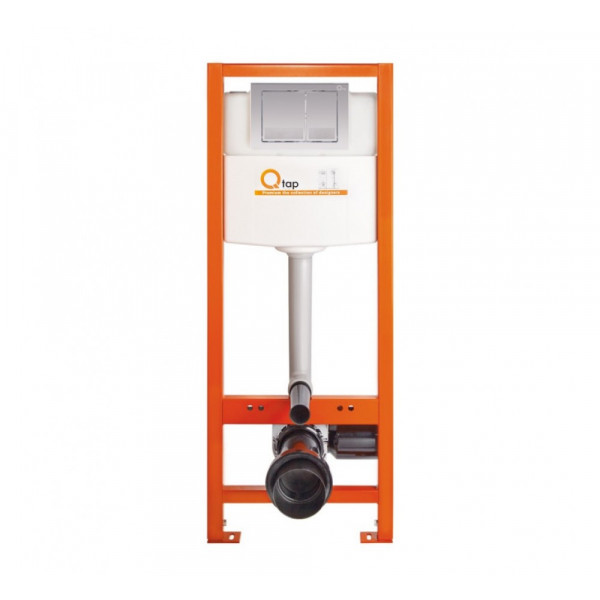 Інсталяція Qtap Nest QTNESTM425M06CRM + унітаз із сидінням Jay QT07335176W