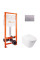 Інсталяція Qtap Nest QTNESTM425M08SAT + унітаз Swan QT16335178W