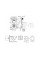Інсталяція Grohe Rapid SL 38772001 + унітаз Qtap Jay QT07335176W