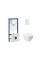 Інсталяція Grohe Rapid SL 38722001 + унітаз Qtap Jay QT07335176W