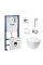 Інсталяція Grohe Rapid SL 38772001 + унітаз Jay QT07335176W + гігієнічний набір Grohe BauLoop 111042