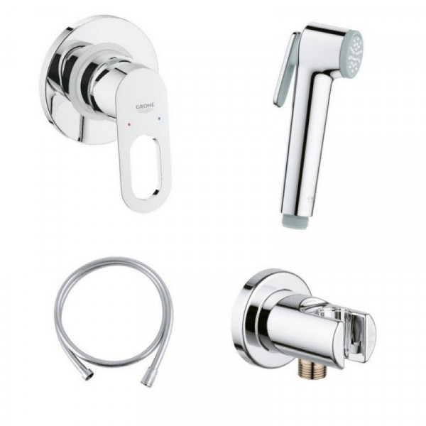 Інсталяція Grohe Rapid SL 38772001 + унітаз Jay QT07335176W + гігієнічний набір Grohe BauLoop 111042