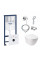 Інсталяція Grohe Rapid SL 38827000 + унітаз Jay QT07335176W + гігієнічний набір Grohe BauClassic 111048