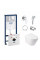 Інсталяція Grohe Rapid SL 38721001 + унітаз Swan QT16335178W + гігієнічний набір Grohe BauLoop 111042