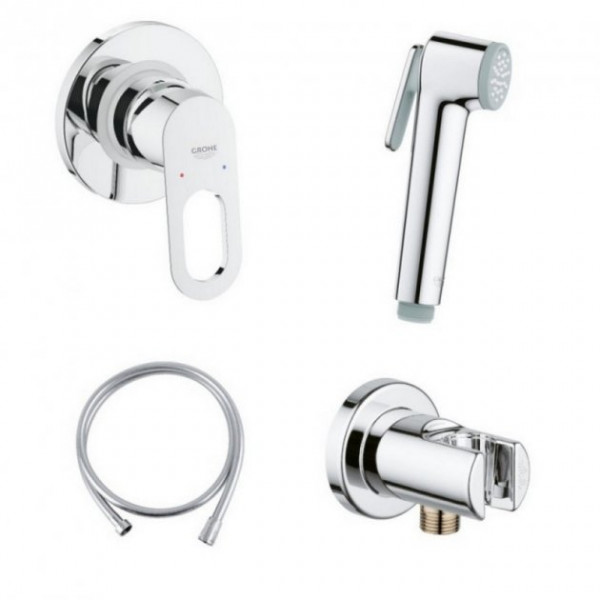 Інсталяція Grohe Rapid SL 38721001 + унітаз Swan QT16335178W + гігієнічний набір Grohe BauLoop 111042