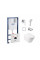 Інсталяція Grohe Rapid SL 38772001 + унітаз Swan QT16335178W + гігієнічний набір Grohe BauLoop 111042