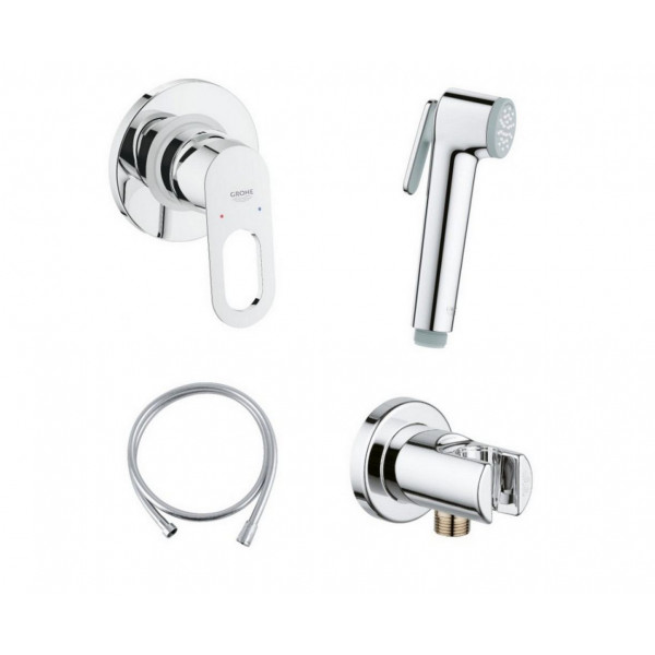 Інсталяція Grohe Rapid SL 38772001 + унітаз Swan QT16335178W + гігієнічний набір Grohe BauLoop 111042