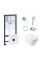 Інсталяція Grohe Rapid SL 38827000 + унітаз Swan QT16335178W + гігієнічний набір Grohe BauLoop 111042