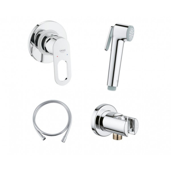Інсталяція Grohe Rapid SL 38827000 + унітаз Swan QT16335178W + гігієнічний набір Grohe BauLoop 111042