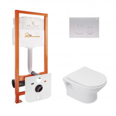 Інсталяція Qtap Nest QTNESTM425M11SAT + унітаз Lark QT0331159W