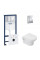 Інсталяція Grohe Rapid SL 38827000 + унітаз Qtap Lark QT0331159W