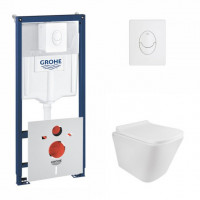 Інсталяція Grohe Rapid SL 38772001 + унітаз Qtap Tern QT1733052ERW