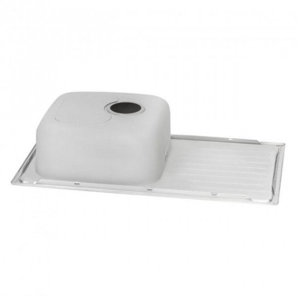 Кухонна мийка Qtap 7843 Satin 0,8 мм (QT7843SAT08)