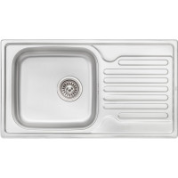 Кухонна мийка Qtap 7843 Micro Decor 0,8 мм (QT7843MICDEC08)