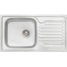 Кухонна мийка Qtap 7843 Micro Decor 0,8 мм (QT7843MICDEC08)